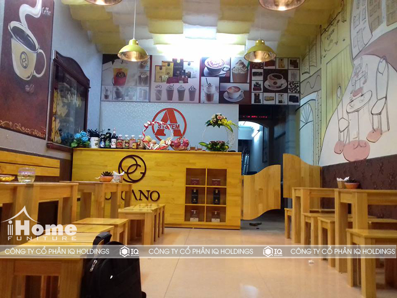 cách bố trí quầy bar pha chế